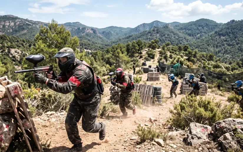 Paintball an der Costa Brava – Action in den Bergen